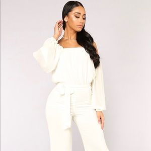 White Jumpsuit